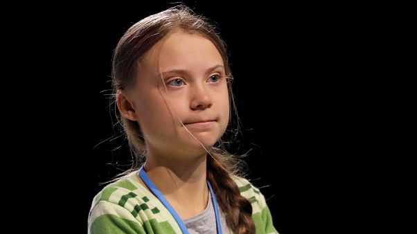 16 yaşındaki İsveçli çevre aktivisti Greta Thunberg 16 yaşındaki İsveçli çevre aktivisti Greta Thunberg