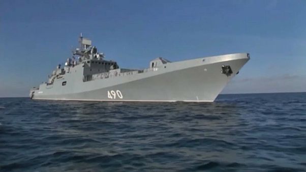 Ракетная стрельба у берегов Крыма Ракетная стрельба у берегов Крыма
