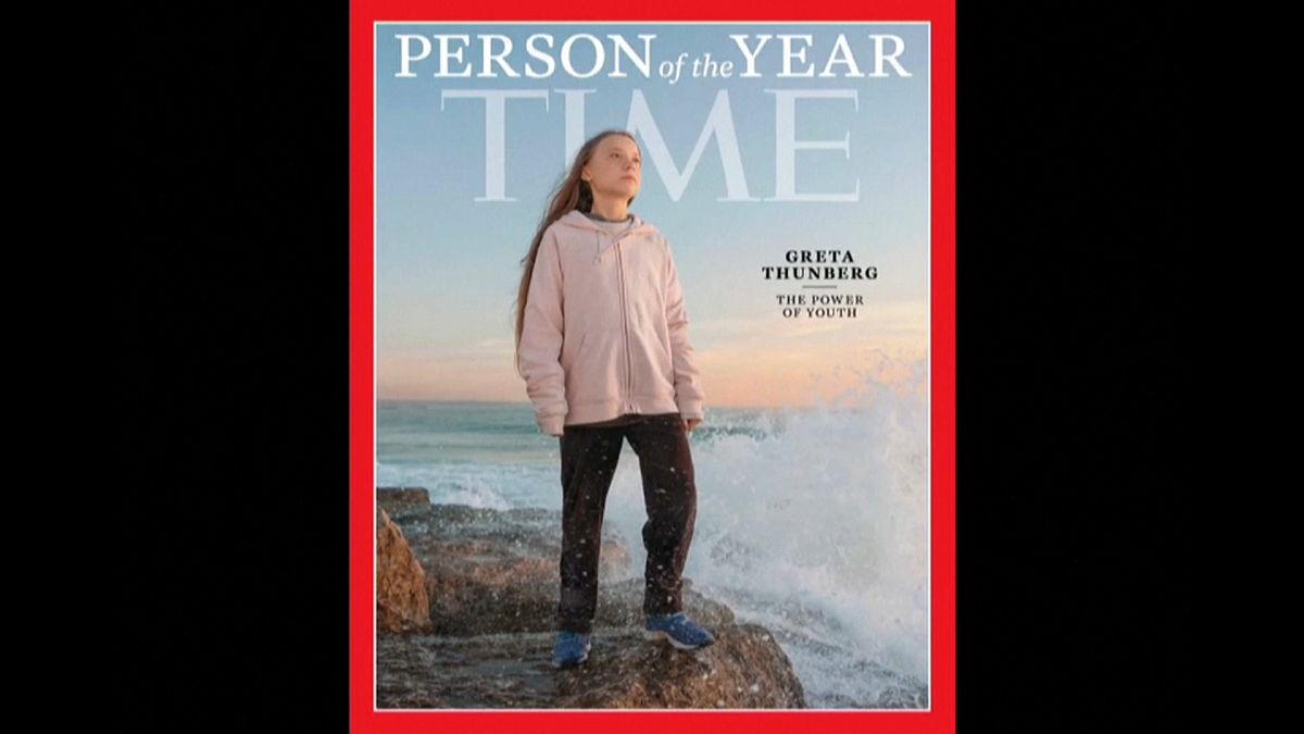 Greta Thunberg personalidade do ano da "Time"