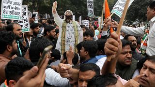 Protestos na Índia contra lei que exclui Muçulmanos