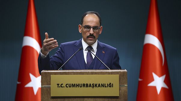 Cumhurbaşkanlığı Sözcüsü İbrahim Kalın Cumhurbaşkanlığı Külliyesi'nde basın toplantısı düzenledi Cumhurbaşkanlığı Sözcüsü İbrahim Kalın Cumhurbaşkanlığı Külliyesi'nde basın toplantısı düzenledi