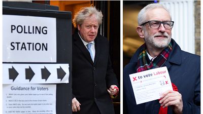 Британия: Джонсон и Корбин проголосовали на выборах
