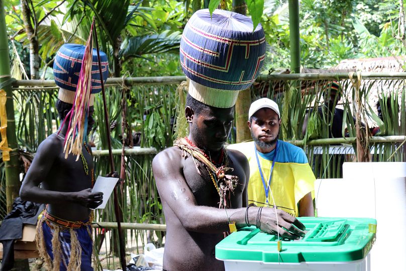 Jeremy Miller/Bougainville Referendum Commission/Handout via REUTERS
