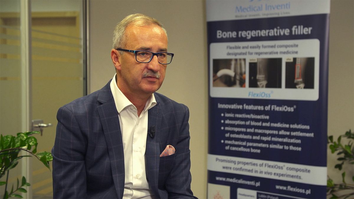 Novo osso artificial polaco chega em breve à Europa e países árabes