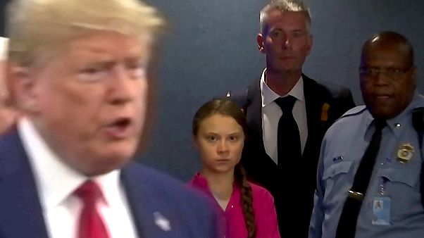 Greta Thunberg soll an ihrer Wutbewältigung arbeiten, so Donald Trump. Greta Thunberg soll an ihrer Wutbewältigung arbeiten, so Donald Trump.