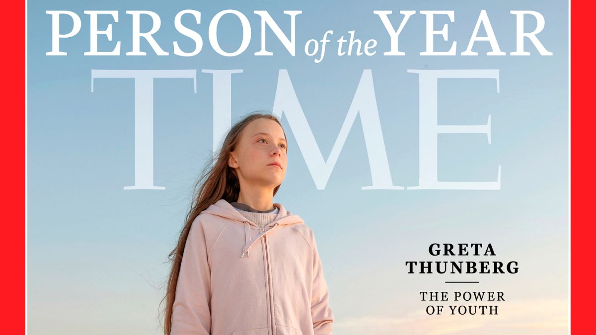 TIME dergisinin Greta Thunberg'li 'Yılın Kişisi' kapağı