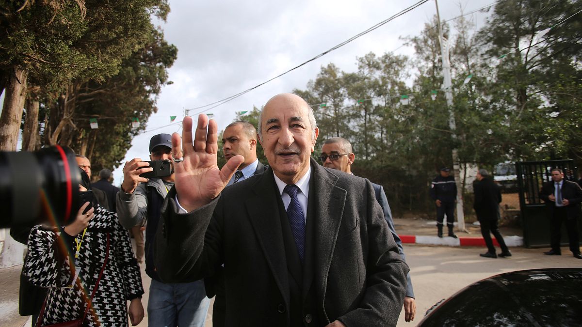 Cezayir'de cumhurbaşkanlığına Abdulmecid Tebbun seçildi
