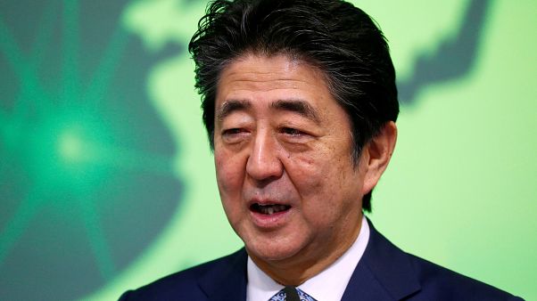 Japonya Başbakanı Şinzo Abe Japonya Başbakanı Şinzo Abe