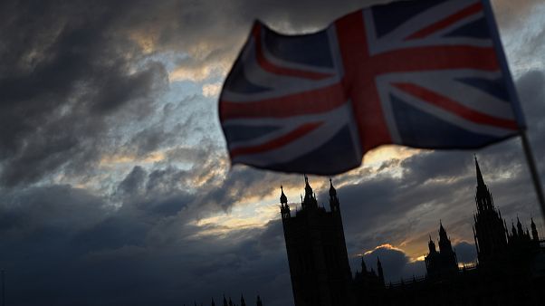 A Union Jack flag flutters in front of the Houses of Parliament in London, Britain, November 5, 2019. A Union Jack flag flutters in front of the Houses of Parliament in London, Britain, November 5, 2019.