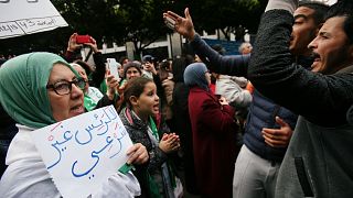  مظاهرة في الجزائر- أرشيف رويترز