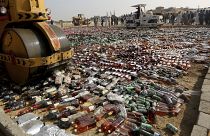پاکستان؛ مواد مخدر و  مشروبات‌الکلی به ارزش ۲۵۰ میلیون دلار نابود شد