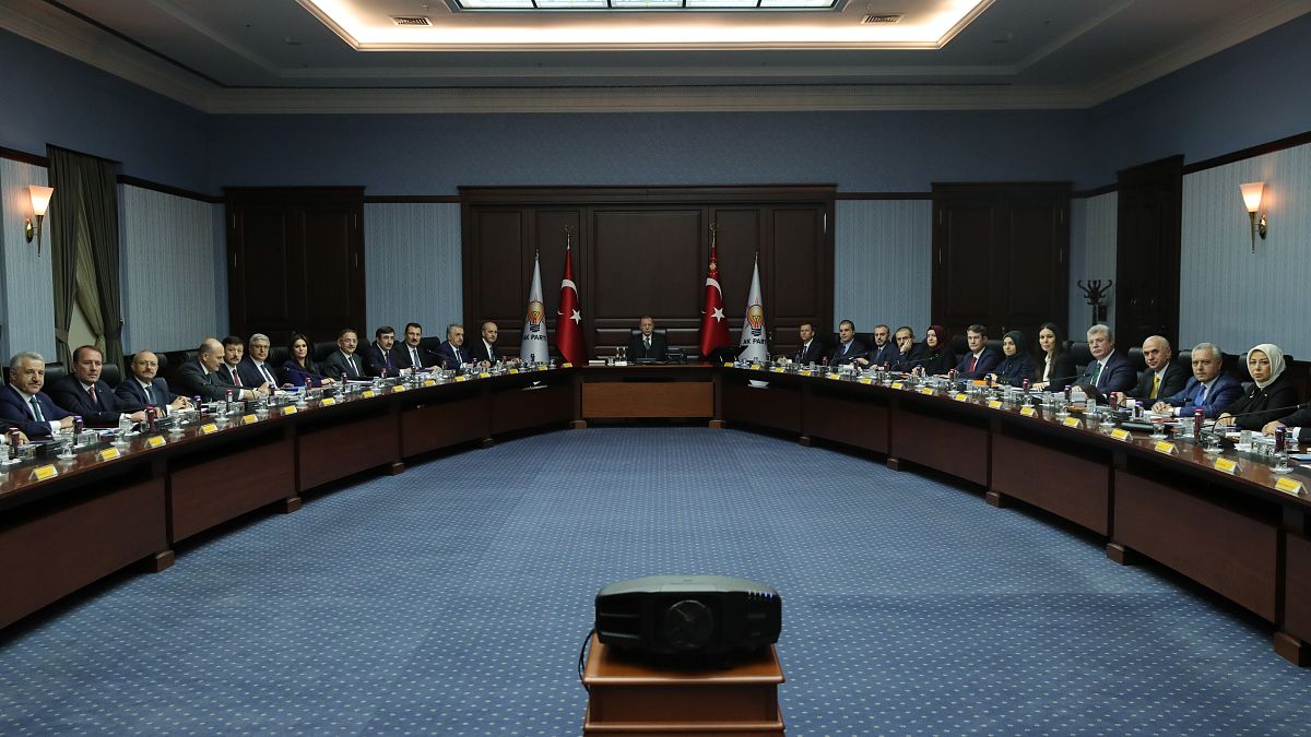 AK Parti genel merkezinde Merkez Karar ve Yönetim Kurulu toplantısı