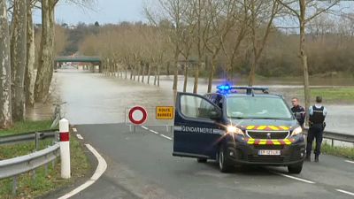 Сильные наводнения на юге Франции