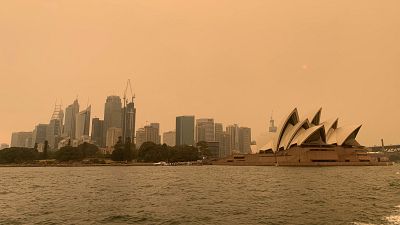 Protesta en Australia contra el cambio climático