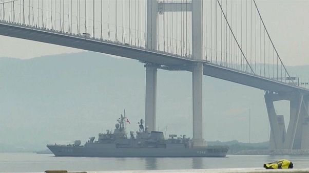 Erdgasstreit vor Zypern - Türkische Marine fängt israelisches Schiff ab Erdgasstreit vor Zypern - Türkische Marine fängt israelisches Schiff ab