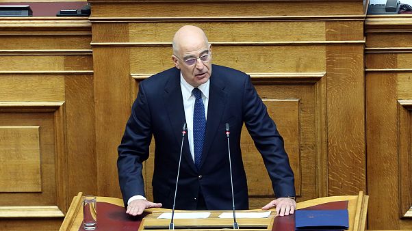 Ο υπουργός Εξωτερικών Νίκος Δένδιας μιλά στη δεύτερη μέρα της συζήτησης για τον Προϋπολογισμό του 2020, ΑΠΕ-ΜΠΕ/ΑΠΕ-ΜΠΕ/Αλέξανδρος Μπελτές Ο υπουργός Εξωτερικών Νίκος Δένδιας μιλά στη δεύτερη μέρα της συζήτησης για τον Προϋπολογισμό του 2020, ΑΠΕ-ΜΠΕ/ΑΠΕ-ΜΠΕ/Αλέξανδρος Μπελτές