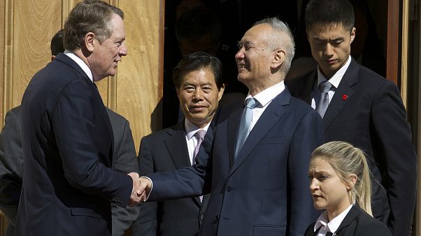ABD Ticaret Temsilcisi Robert Lighthizer, Çin Başbakan Yardımcısı Liu He ile görüştü / Washington ABD Ticaret Temsilcisi Robert Lighthizer, Çin Başbakan Yardımcısı Liu He ile görüştü / Washington