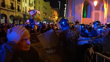 Zusammenstöße bei Demonstrationen in Beirut 