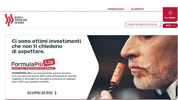 Italien rettet Krisenbank Popolare di Bari Italien rettet Krisenbank Popolare di Bari
