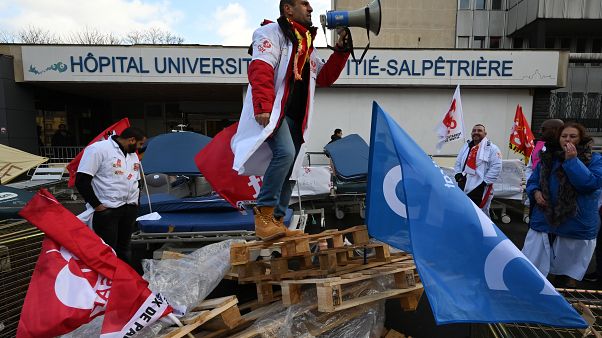 French doctors warn of 'dying' public hospitals amid healthcare strikes French doctors warn of 'dying' public hospitals amid healthcare strikes