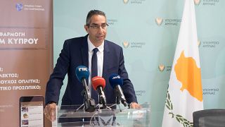 Ο Υπουργός Άμυνας της Κύπρου, Σάββας Αγγελίδης