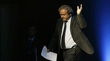  ميشال بلاتيني الرئيس السابق للاتحاد الأوروبي لكرة القدم