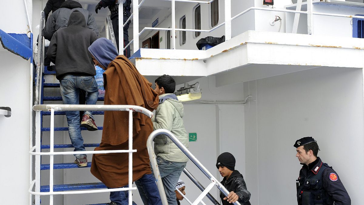 مهاجرون غير شرعيون عبروا المتوسط 