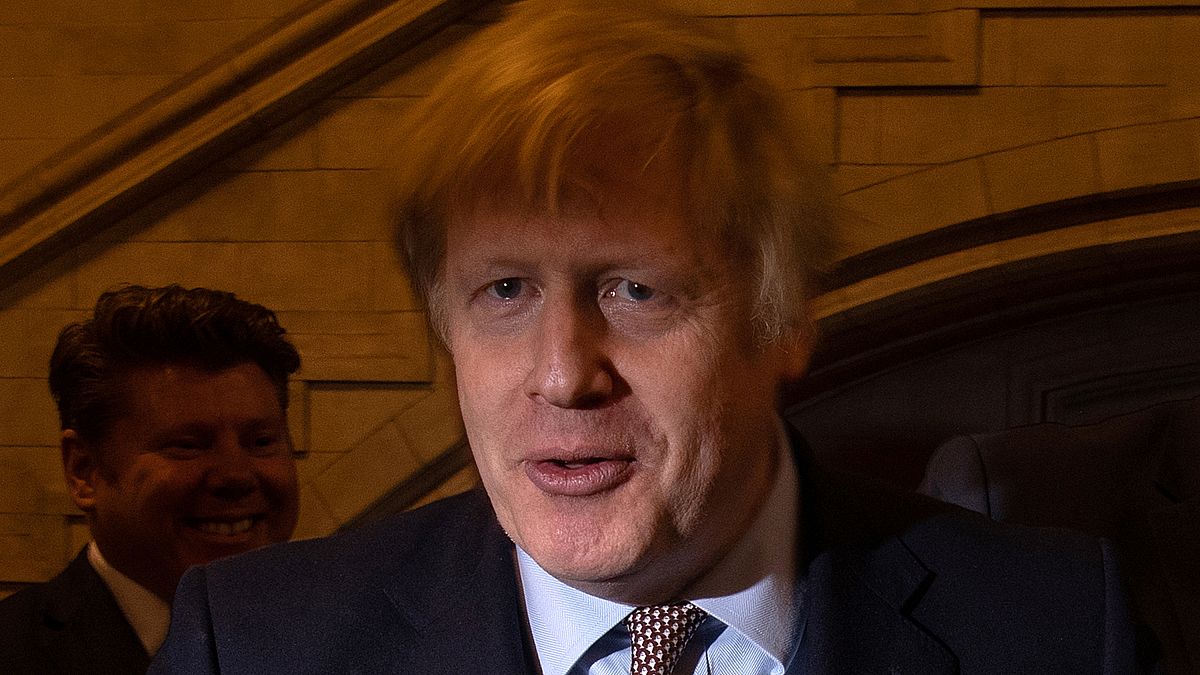 Boris Johnson has raised the risk of a no deal Brexit again after winning a large majority