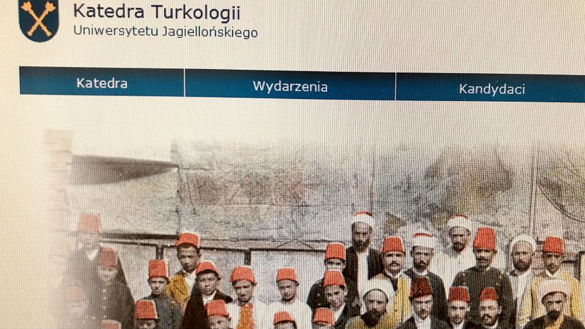 Polonya'daki Jagiellon Üniversitesi Türkoloji Bölümü tanıtım fotoğrafı