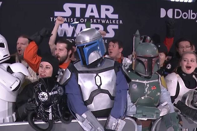 Star Wars fans out in force for 'The Rise of Skywalker'