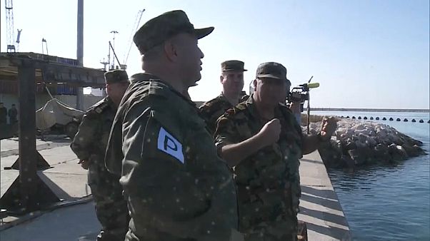 Russisch-syrische Militärübung im Mittelmeer Russisch-syrische Militärübung im Mittelmeer