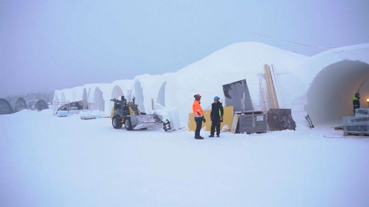 Kiruna Ice Hotel já abriu as portas na Suécia