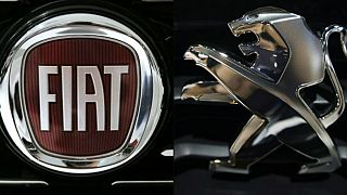 Fiat ve Peugeot markalarının logosu