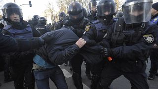 Киев: протесты и стычки 