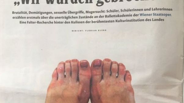 The story published by Falter newspaper in April under the headline "We Were Broken" The story published by Falter newspaper in April under the headline "We Were Broken"