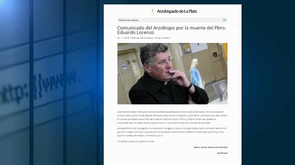 Il sito dell'Arcivescovado di La Plata sulla notizia della morte di don Eduardo Lorenzo. Il sito dell'Arcivescovado di La Plata sulla notizia della morte di don Eduardo Lorenzo.