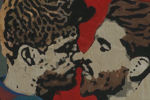 O beijo de Piqué e Sérgio Ramos