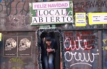 Navidades austeras y tristes en Chile tras dos meses de protestas