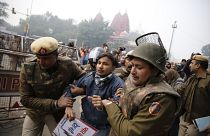 Hindistan'da vatandaşlık yasasına karşı protesto gösterisi