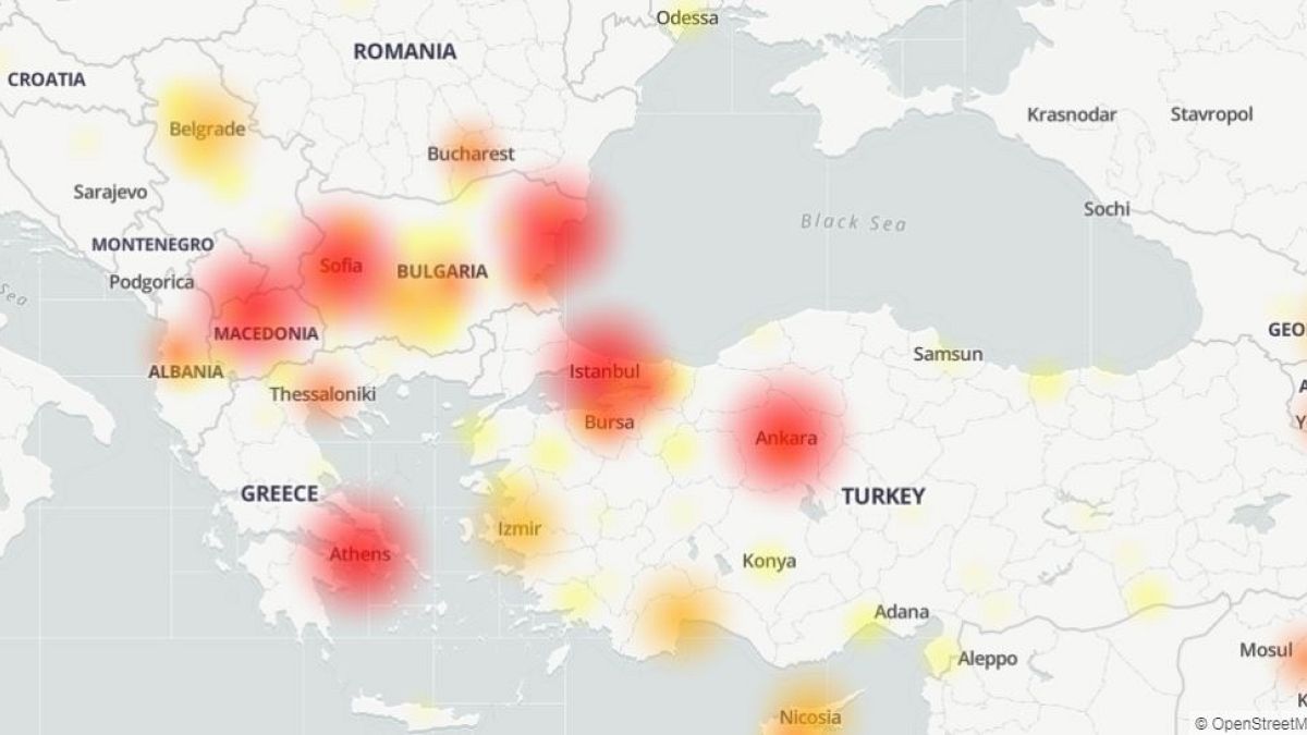 Türkiye ve komşularında Google'a erişim sorunu yaşanıyor