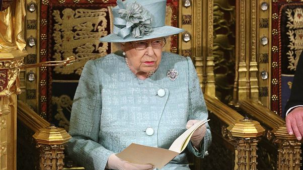 Queen Elizabeth II delivers the Queen's Speech in the chamber during the State Opening of Parliament Queen Elizabeth II delivers the Queen's Speech in the chamber during the State Opening of Parliament