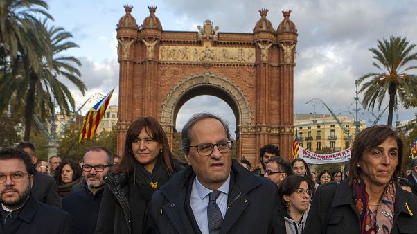 Quim Torra, condenado a un año y medio de inhabilitación por desobediencia Quim Torra, condenado a un año y medio de inhabilitación por desobediencia