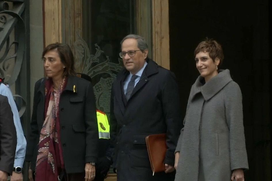 Inabilitato il presidente della Catalogna. È accusato di delitto di disobbedienza