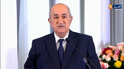 Le nouveau président algérien, Abdelmadjid Tebboune 