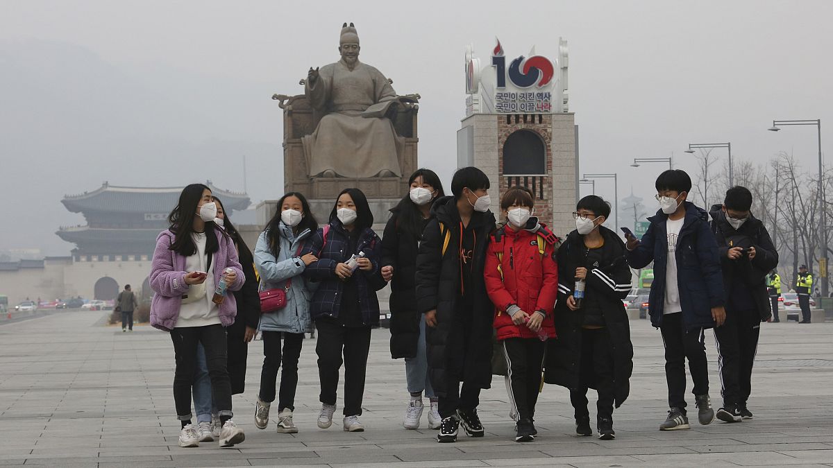 تعاني عواصم ومدن كثيرة من تلوث الهواء - الصورة من سول عاصمة كوريا الجنوبية