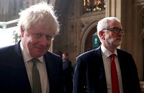 Primer 'pulso político' entre Johnson y Corbyn en la nueva legislatura