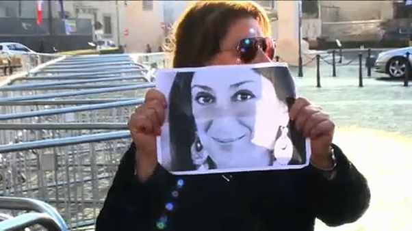 Photo de la journaliste maltaise, Daphne Caruana Galizia Photo de la journaliste maltaise, Daphne Caruana Galizia