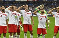 UEFA'dan A Milli Takım'a 'asker selamı' cezası kınama; TFF'ye 50 bin euro para cezası