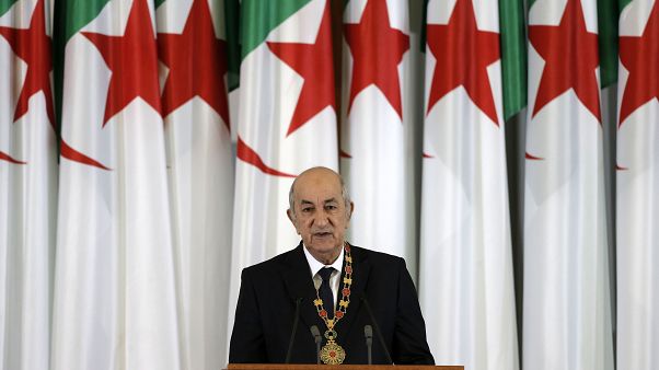 الرئيس الجزائري عبد المجيد تبون الرئيس الجزائري عبد المجيد تبون