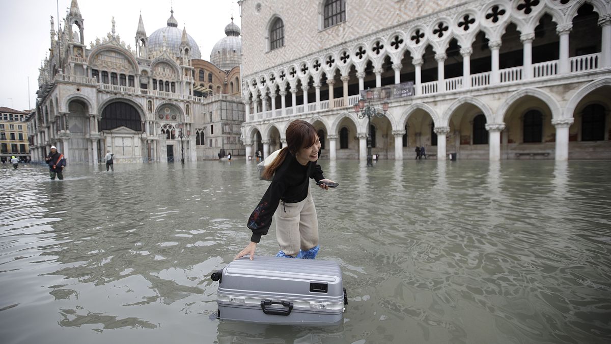 Bajón del turismo en Venecia